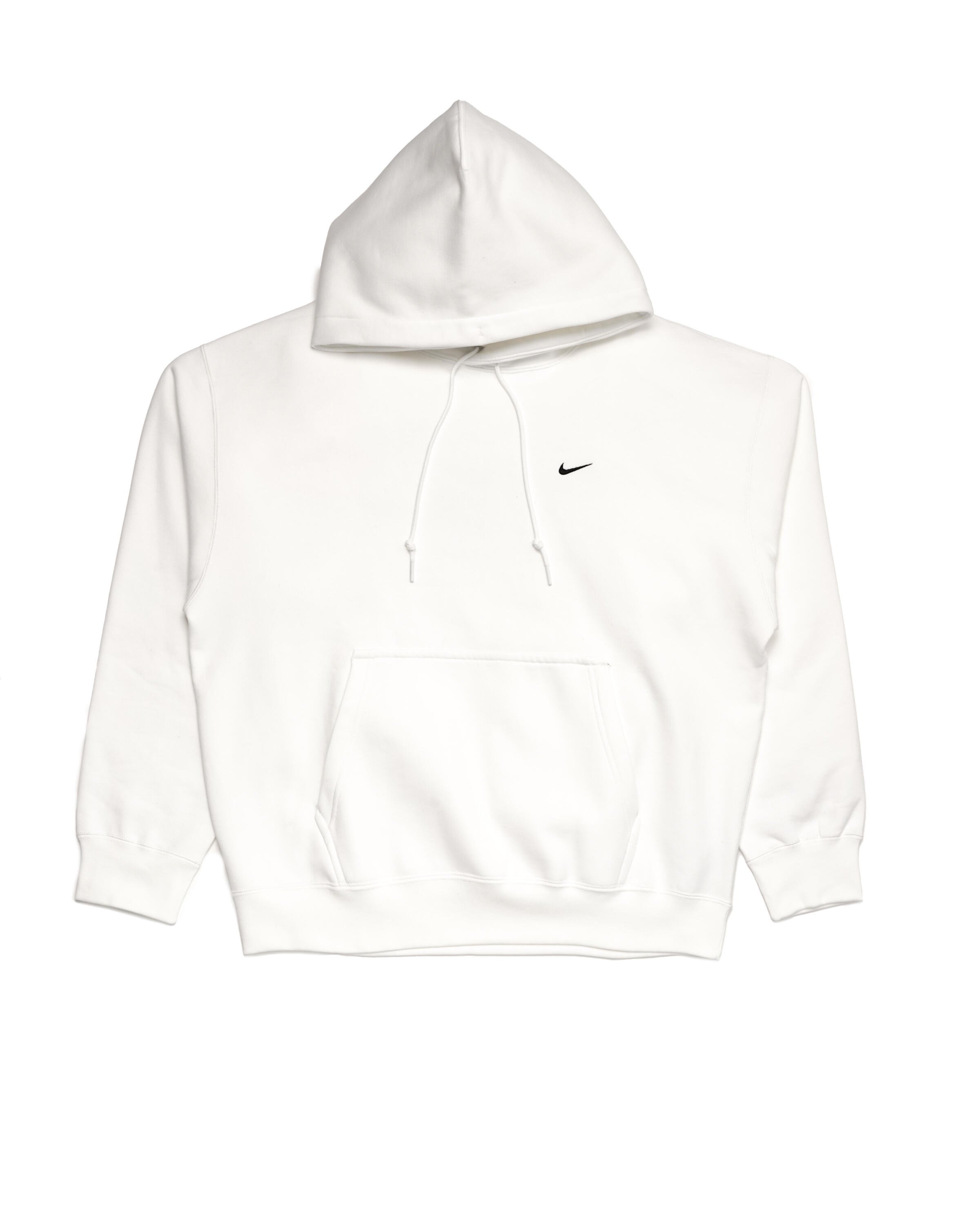 white nike hoodie swoosh